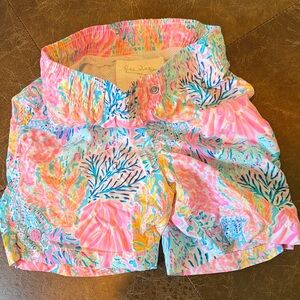 Lilly Pulitzer Coral Reef Print Shorts
